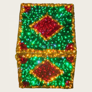 Décorations d'éclairage de Noël extérieur personnalisées Grand jouet de Père Noël à LED scintillant pour la décoration extérieure de Noël - Product Image 4