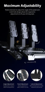 Nuevo Juego <span class=keywords><strong>de</strong></span> Pedales Pxn Pdhm 2025 <span class=keywords><strong>para</strong></span> Conducir con Embrague, Freno y <span class=keywords><strong>Acelerador</strong></span> <span class=keywords><strong>para</strong></span> Volantes <span class=keywords><strong>de</strong></span> Carreras Pxn - Product Image 4