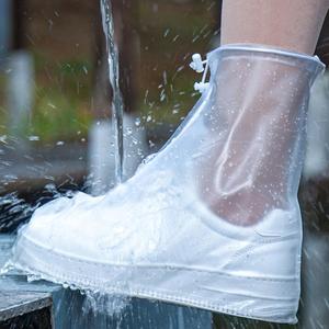 Shoes <b>Cover</b> Rain Waterproof Quality Thick Shoes Protectors Rain <b>Boots</b> PVC Non-Slip Rainy Shoe <b>Cover</b> Adult Kids Water Proof Shoes - Product Image 4