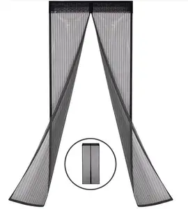 HJX Fabrik magnetische weichen bildschirm tür anti insekt moskito fliegen bildschirm vorhang mesh