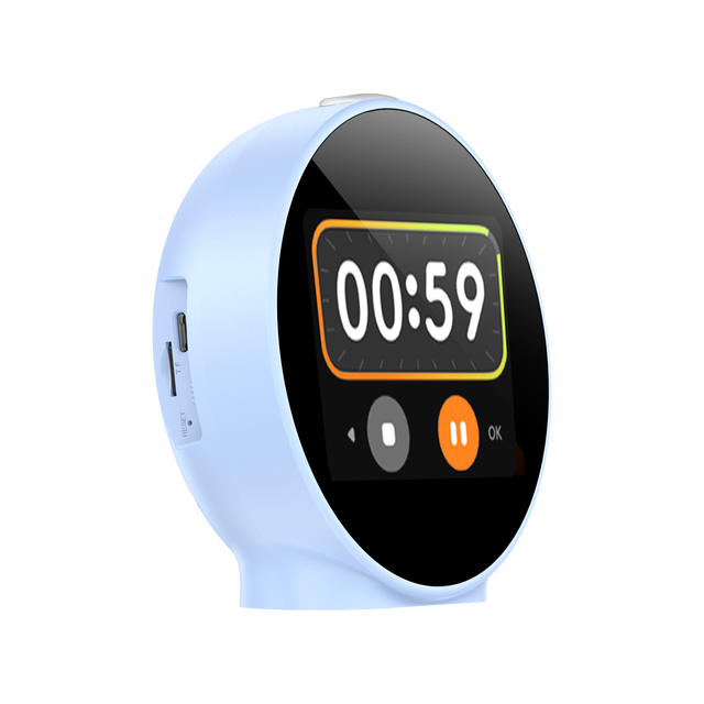 Wholesale Smart AI Alarm Clock AI Companion with 1800mAh Battery 2.8" Round LED Display Voice Control Sleep Aid Desktop Clock
