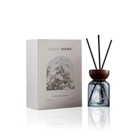 Bouteille Diffuseur en Verre Vide 100ml 150ml 200ml pour Parfum, Arôme et Bâtonnets
