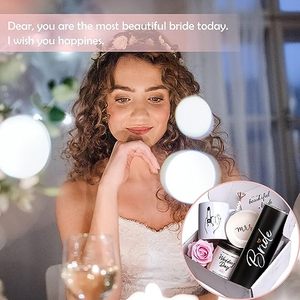 Regalos de Compromiso para Ella, Regalos de Boda con Vasos de Acero Inoxidable, Velas Aromáticas para la Novia, Set de Regalo para Despedida de Soltera - Product Image 2