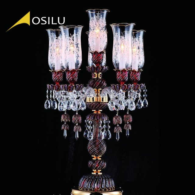 Hot-selling European Modern Luxury Crystal Table Lamp for Luxury Bedroom Bedside Decorative Lighting Lamps Home Indoor Decor