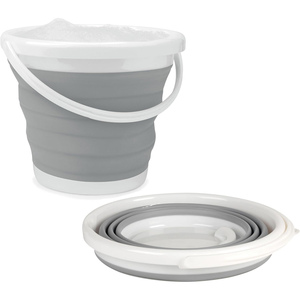 Foldable 10L 15L Silicone Washing Collapsible <b>Mop</b> <b>Bucket</b> Outdoor Fishing Camping Beach 10 Litre Plastic Water Folding <b>Bucket</b> - Product Image 1