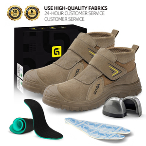 Zapatos <span class=keywords><strong>de</strong></span> Protección Laboral Resistentes al Desgaste, Anti-Aplastamiento, Anti-Perforación, <span class=keywords><strong>Transpirables</strong></span>, Antideslizantes y Anti-Escaldaduras - Product Image 4