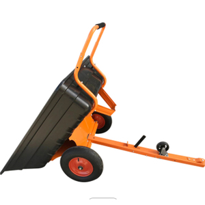 Dual-Purpose ATV Garten anhänger Edelstahl Werkzeug wagen mit Kunststoff Dump Bucket Custom Trolley Werkzeug wagen - Product Image 2