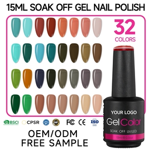 Trendy Custom Bright Color Nail Gel High Coverage Uniform Color <b>Easy</b> Soak <b>Off</b> Fashion Nail Polish Gel Factory Custom Formula - Product Image 1