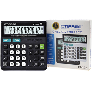 Máy Tính Để Bàn Chức Năng Tiêu Chuẩn 12 Chữ Số Vật Tư Văn Phòng Thương Mại Máy Tính Cung Cấp Năng Lượng Kép - Product Image 5