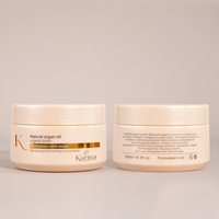 Set de Champú y Acondicionador con Aceite de Argán, Cuidado Capilar Natural y Orgánico Sin Sulfatos, Aceite Marroquí para Cabello Seco y Dañado, Marca Privada