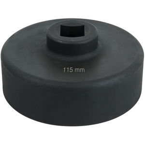 Douille d'écrou d'essieu à 6 points, finition chromée, 1 "115mm, douilles carrées et hexagonales profondes de qualité bricolage pour réparation, utilisation OEM personnalisable - Product Image 1