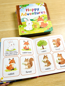 Libros de Cartón para Niños con Impresión Offset Personalizada Ecológica, Encuadernación Perfecta Bajo Demanda, Historias Impresas en Papel - Product Image 1