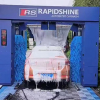 Chine Professionnel Robotique Rollover Auto Mousse Voiture Machine À Laver Prix Entièrement Automatique Coin Moderne Mobile Carwash Machine