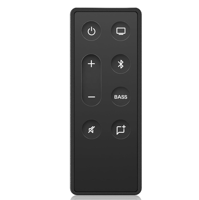 Universal Remote Control Replacement Use for Bose TV Speaker, Solo Soundbar Solo 5 Solo 10 Solo 15 and Series II TV Sound System