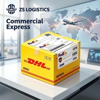 Transitaire aérien DDP FBA super économique et sûr, DHL FedEx UPS, Chine vers les États-Unis, le Royaume-Uni, l'UE, le Canada, livraison rapide porte-à-porte