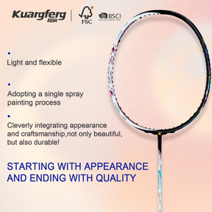 Vợt cầu lông nhẹ nhất năm <span class=keywords><strong>2025</strong></span> với khung sợi carbon dành cho luyện tập và thi đấu - Product Image 3