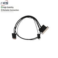 Câble Mini LVDS 30 broches de haute qualité DF13 vers FI-X30 pour la réparation de modules de caméras de surveillance, transmission de signal stable