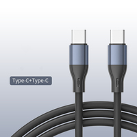Kabel Data pengisian daya Cepat USB-C 27W PD, kabel Data tipe-c ke tipe-c untuk iPhone 11 12 13 14 15 16 Pro Max