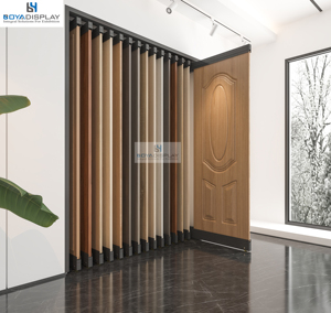 <span class=keywords><strong>Boya</strong></span> su misura porta in legno porta scorrevole tirare porta di sicurezza finestra campione metallo espositore per Showroom - Product Image 6