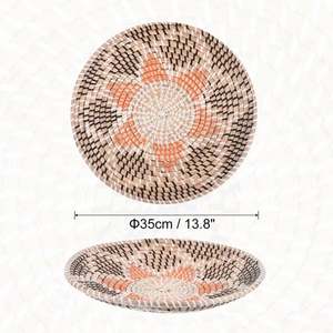 Décoration <span class=keywords><strong>de</strong></span> noeud <span class=keywords><strong>en</strong></span> bois rotin et décoration <span class=keywords><strong>de</strong></span> perles <span class=keywords><strong>modèle</strong></span> mural décoratif panier suspendu à 3 niveaux ailes d'anges couloir <span class=keywords><strong>en</strong></span> <span class=keywords><strong>macramé</strong></span> pour entrée - Product Image 6