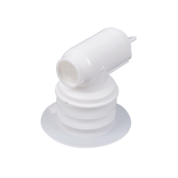 Bouchon et bec verseur en plastique pour sac de vin/jus en boîte, valve BIB