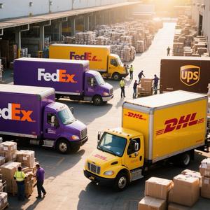 특급 배송 대행 중국-미국 프랑스 스페인 사우디 아라비아 UAE 물류 운송업자 최고의 서비스 항공 화물 FedEx DHL UPS - Product Image 2