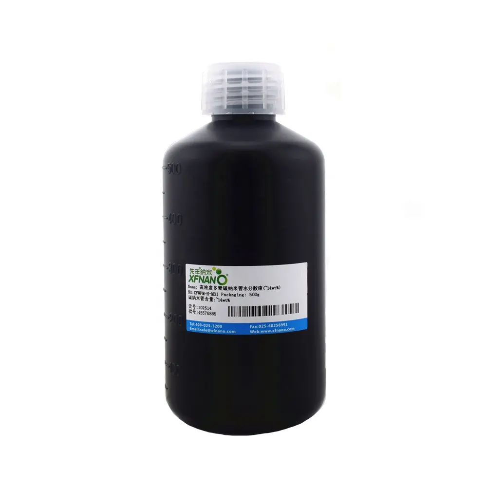 Aqueous Multi-walled Carbon Nanotubes Dispersion Price MWCNTs Water Solution with Concentration 14wt%