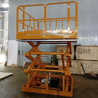 Plateforme élévatrice à ciseaux fixe robuste de 1000 kg, 1300*820 mm, pour la manutention des marchandises en usine