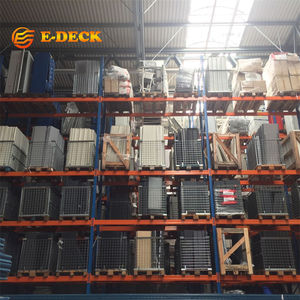 अनुकूलित स्टैकेबल गैल्वेनाइज्ड स्टील धातु फोल्डेबल वायर जाल पैलेट - Product Image 6