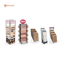 Présentoir pour carreaux de céramique présentoir robuste en métal et bois pour carreaux de céramique en bois réglable et élégant