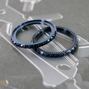 ขอบหน้าปัดนาฬิกาดำน้ำรุ่นใหม่ H&T 316L สแตนเลสสตีล SKX 007 ลายวงล้อเทอร์ไบน์ น้ำหนักเบาและทนทาน พร้อมปะเก็น - Product Image 4