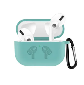 硅胶套对于 AirPods Pro 外壳抗摔防水保护套 AirPods Pro 耳机包装盒的空荚