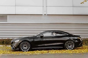 Kit carrosserie en fibre de carbone pour <span class=keywords><strong>Mercedes</strong></span>-Benz Classe S Coupé <span class=keywords><strong>S63</strong></span> <span class=keywords><strong>AMG</strong></span> W217 C217 au style B : Lame avant, diffuseur arrière, spoiler - Product Image 4