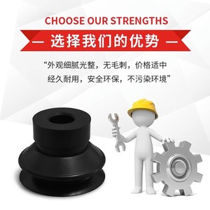 Ventouse à vide SMC ZP3 04BGS 06BGS 10 en silicone de qualité industrielle pour la manipulation du verre - Product Image 2