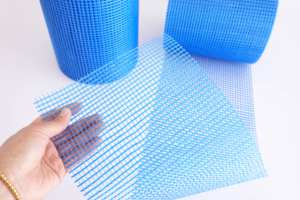 160그램 알칼리 저항성 플래티넘 유리섬유 메쉬 블루 5x5 맞춤형 고강도 두꺼운 고품질 균열 저항성 - Product Image 2