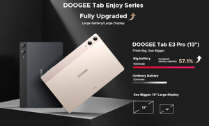 Tablet DOOGEE Tab E3 Pro con <span class=keywords><strong>Gemini</strong></span> AI Schermo da 13'' Android 15 8GB 256GB Ultrasottile 7.9mm Batteria da 11000mAh Smart Pad - Product Image 6