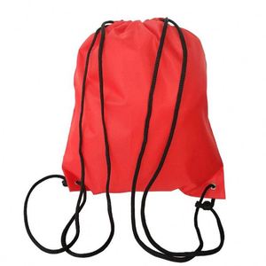 Wholesale Custom Solid Color 420D Polyester Waterproof Eco-Friendly Foldable 20-38L Unisex <b>Drawstring</b> <b>Backpack</b> - Product Image 3