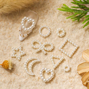 نظارات مجوفة على شكل قلب الخوخ من اللؤلؤ, زينة أظافر على شكل قلب الخوخ من اللؤلؤ ، زينة أظافر على شكل نجمة البوب ، زينة أظافر فاخرة للربيع ، زينة أظافر على شكل <span class=keywords><strong>Sailor</strong></span> <span class=keywords><strong>Moon</strong></span> - Product Image 2