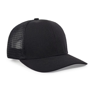 Nueva <span class=keywords><strong>gorra</strong></span> de béisbol de comercio exterior para hombres y mujeres para camionero, malla a juego de colores, Color sólido ligeramente curvado para sombrero de verano - Product Image 3