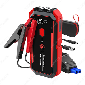 Jump <span class=keywords><strong>Starter</strong></span> 12V Arrancador de batería de coche de alta potencia Banco de energía Multifunción Batería de litio portátil Arrancador de batería de coche - Product Image 1