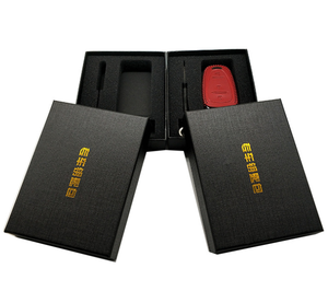 Dongguan fábrica de papel personalizado clave del paquete de caja con papel de aluminio sello - Product Image 3