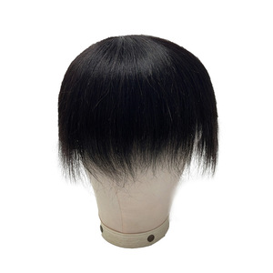 Extensions capillaires adhésives pour hommes, à clipser, pour cheveux clairsemés, longueur 15 cm, vente en gros - Product Image 5