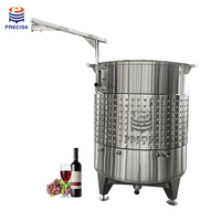 Vente en gros usine 1000L 2000L 3000L 5000L 10000L 20000L 50000L Fermenteur à vin en acier inoxydable 304/316 à couvercle flottant