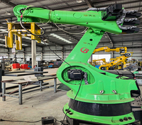 Hochgeschwindigkeits-Sackpalettierer Roboterarm Industrielle Automatische Gewebte-Sack-Palettenstapel-Ausrüstung