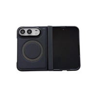 Étui de luxe en PU pour iPhone 18 Ultra Duo, coque pliable antichoc avec lien à ressort, emballage de vente au détail