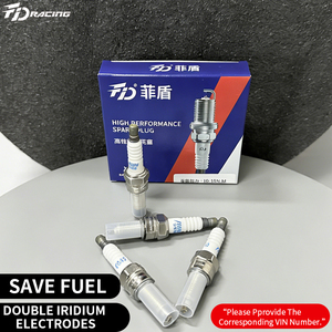 Bougies d'allumage double iridium pour <span class=keywords><strong>Audi</strong></span> 100 Avant 101000036AA 200 <span class=keywords><strong>80</strong></span> 90 101000033AA A1 Sportback A2 A3 <span class=keywords><strong>Cabriolet</strong></span> A3 Sedan - Product Image 2