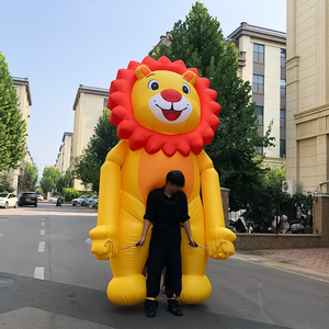 Disfraz de León Gigante Inflable para Caminar, Animal de la Selva, Publicidad Personalizada, Resistente al Agua, Resistente al Sol, Duradero para Exteriores - Product Image 3