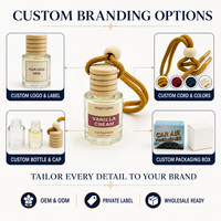 Diffuseur de parfum de luxe pour voiture, désodorisant longue durée, aromathérapie, logo personnalisé, vente en gros OEM pour l'intérieur des véhicules