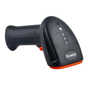 Cầm tay mã QR <span class=keywords><strong>Scanner</strong></span> USB không dây 2.4 Gam màu xanh răng Android 1D 2D Máy quét mã vạch cho siêu thị - Product Image 3