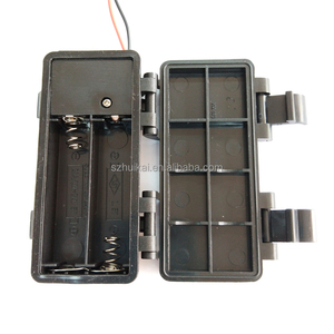 Hot Sản phẩm bán chạy không thấm nước 2 AA hộp pin với dẫn và chuyển đổi <span class=keywords><strong>2AA</strong></span> giữ pin - Product Image 1